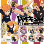 ハイキュー‼「繋ぐ」グリッター缶バッジ sideA